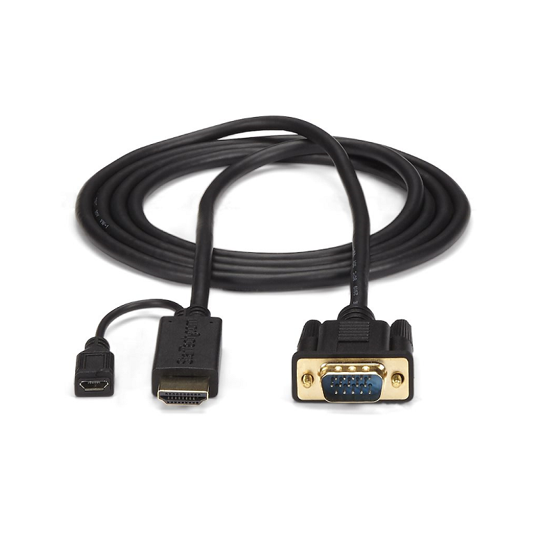 StarTech HD2VGAMM6 6 ft HDMI to VGA Active Converter Cable